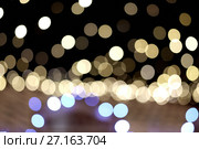 festive bright bokeh lights. background. Стоковое фото, фотограф Ярослав Данильченко / Фотобанк Лори