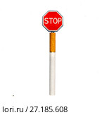 Курению STOP! Стоковое фото, фотограф Сергей Афанасьев / Фотобанк Лори