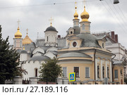 Москва, Церковь Антипия На Колымажном Дворе (2017 год). Редакционное фото, фотограф Дмитрий Неумоин / Фотобанк Лори