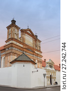 Church of Annunciation of Virgin Mary in Hrodna in Belarus (2012 год). Стоковое фото, фотограф Нелли Сабитова / Фотобанк Лори