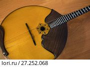 Домра - русский, украинский и белорусский народный струнный щипковый музыкальный инструмент. Стоковое фото, фотограф Николай Винокуров / Фотобанк Лори
