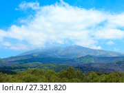 Etna volcano view, Sicily, Italy (2017 год). Стоковое фото, фотограф Юрий Брыкайло / Фотобанк Лори