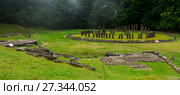 Ruins of Sarmizegetusa Regia (2017 год). Редакционное фото, фотограф Яков Филимонов / Фотобанк Лори