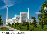 Minor White Mosque in Tashkent, Uzbekistan (2016 год). Редакционное фото, фотограф Валерий Смирнов / Фотобанк Лори