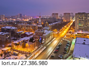 Пермь. Вознесенско-Феодосиевская церковь (2018 год). Стоковое фото, фотограф Литвяк Игорь / Фотобанк Лори