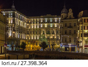Grandhotel Pupp, Karlovy Vary, Czech Republic (2015 год). Стоковое фото, фотограф Boris Breytman / Фотобанк Лори