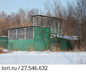 Голубятния. Вербная улица. Район Метрогородок. Город Москва (2018 год). Стоковое фото, фотограф lana1501 / Фотобанк Лори
