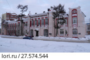 Здание Томского педагогического универститета (2018 год). Редакционное фото, фотограф Максим Гулячик / Фотобанк Лори