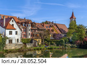 View of Lauf an der Pegnitz, Germany (2017 год). Стоковое фото, фотограф Boris Breytman / Фотобанк Лори