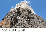 Крепость Хертвиси в южной Грузии (2013 год). Стоковое фото, фотограф Олег Хархан / Фотобанк Лори
