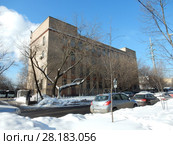 АТС 195 в коде 499 центра продаж и обслуживания «Тушинский» ПАО МГТС. Улица Зорге, 3 строение 1. Хорошевский район. Город Москва (2018 год). Редакционное фото, фотограф lana1501 / Фотобанк Лори