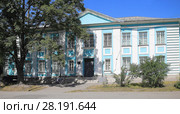 Город Дно Псковская область. Дновский железнодорожный техникум (2012 год). Стоковое фото, фотограф EgleKa / Фотобанк Лори