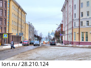 Смоленск. Улица Коненкова (2018 год). Редакционное фото, фотограф Parmenov Pavel / Фотобанк Лори