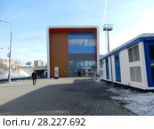 Вестибюль станции "Панфиловская" Московского центрального кольца (МЦК). Район Сокол. Москва (2018 год). Редакционное фото, фотограф lana1501 / Фотобанк Лори