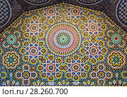 Traditional maroccan pattern background. Стоковое фото, фотограф Михаил Коханчиков / Фотобанк Лори