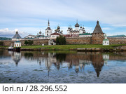 Спасо-Преображенский Соловецкий монастырь (2017 год). Редакционное фото, фотограф Natalia Sidorova / Фотобанк Лори