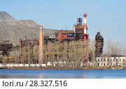 Старинный завод в городе Сатка (2012 год). Стоковое фото, фотограф Акиньшин Владимир / Фотобанк Лори