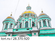 Богоявленский кафедральный собор в Елохове, Спартаковская ул., 15. Москва. Фрагмент (2009 год). Стоковое фото, фотограф Алёшина Оксана / Фотобанк Лори