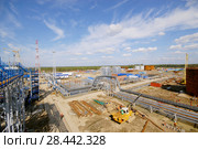 Россия, Тюменская область, Уватский район. Площадка готовится к монтажу. Стоковое фото, фотограф Александр Циликин / Фотобанк Лори