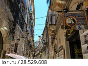 Ortigia street view, Syracuse, Sicily, Italy. (2016 год). Редакционное фото, фотограф Юрий Брыкайло / Фотобанк Лори