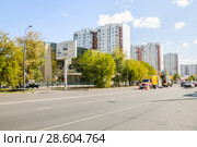 Улица Менжинского, 13-й "А" микрорайон Бабушкина, Бабушкинский район. Москва (2010 год). Редакционное фото, фотограф Алёшина Оксана / Фотобанк Лори