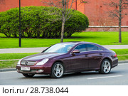 Mercedes-Benz W219 CLS-class (2012 год). Редакционное фото, фотограф Art Konovalov / Фотобанк Лори