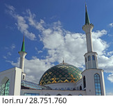 Город Кемерово. Мечеть "Мунира" (2018 год). Редакционное фото, фотограф Цибаев Алексей / Фотобанк Лори