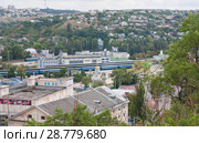 Вид на Севастополь сверху, Крым (2012 год). Редакционное фото, фотограф Олег Хархан / Фотобанк Лори