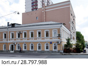 Москва. Большой Левшинский переулок. Корчма "Тарас Бульба" (2018 год). Редакционное фото, фотограф Илюхина Наталья / Фотобанк Лори