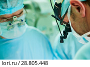 cardio surgery operating room. male cardiac surgeon in hospital. Стоковое фото, фотограф Дмитрий Калиновский / Фотобанк Лори