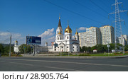 Кирилло-Мефодиевский собор.Самара. (2017 год). Редакционное фото, фотограф Кургузкин Константин Владимирович / Фотобанк Лори