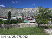 Горное село Салта. Гунибский район, республика Дагестан (2018 год). Стоковое фото, фотограф Алексей Гусев / Фотобанк Лори