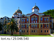 Novy Afonsky for male Monastery in Abkhazia. Стоковое фото, фотограф Володина Ольга / Фотобанк Лори