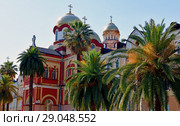Novy Afonsky for men Monastery in Abkhazia. Стоковое фото, фотограф Володина Ольга / Фотобанк Лори