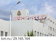 Здание 179-го Ногинского спасательного центра МЧС. Город Ногинск, Московская область. (2018 год). Редакционное фото, фотограф Bala-Kate / Фотобанк Лори