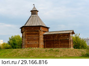 Башня Сумского острога (Моховая). Коломенское. Москва (2018 год). Редакционное фото, фотограф Александр Щепин / Фотобанк Лори