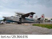 Cамолет-амфибиz Бе-12. Музей Мирового океана. Калининград (2018 год). Редакционное фото, фотограф Александр Щепин / Фотобанк Лори