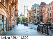 Санкт-Петербург. Спасо-Преображенский собор на улице Пестеля. View of the Transfiguration Cathedral on Pestel Street (2018 год). Редакционное фото, фотограф Baturina Yuliya / Фотобанк Лори