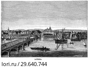 Байонна. Настольный энциклопедический словарь. 1900 год. Стоковая иллюстрация, иллюстратор Макаров Алексей / Фотобанк Лори