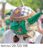 Russia, Samara, July, 2018: People in costumes of terrible creatures. Редакционное фото, фотограф Акиньшин Владимир / Фотобанк Лори