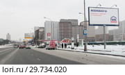 Новые жилые дома на Каширском шоссе, город Москва (2019 год). Редакционное фото, фотограф Дмитрий Неумоин / Фотобанк Лори