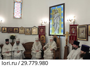 Великое освящение храма блаженной Матроны в Ногинске (2019 год). Редакционное фото, фотограф Дмитрий Неумоин / Фотобанк Лори