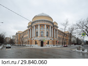 Московский педагогический государственный университет зимой (2019 год). Редакционное фото, фотограф Дмитрий Неумоин / Фотобанк Лори