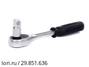 Ratcheting socket wrench. Стоковое фото, фотограф Art Konovalov / Фотобанк Лори