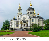 Собор Михаила Архангела. Село Меркушино. Свердловская облать (2011 год). Стоковое фото, фотограф Сергей Афанасьев / Фотобанк Лори
