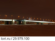 Мост Александра Невского. Санкт-Петербург (2019 год). Редакционное фото, фотограф Александр Щепин / Фотобанк Лори