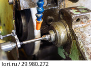 Internal grinding machine. Shop for metal machining. Стоковое фото, фотограф Андрей Радченко / Фотобанк Лори