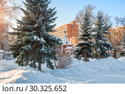 Нижний Новгород. Скорбященская церковь. View of the Church of the Sorrowful in Nizhny Novgorod (2019 год). Стоковое фото, фотограф Baturina Yuliya / Фотобанк Лори