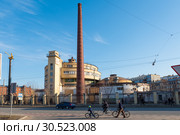 Левашовский хлебозавод. Хлебозавод "Дарница". Санкт-Петербург (2019 год). Редакционное фото, фотограф Ольга Визави / Фотобанк Лори