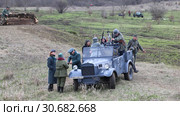 Реконструкция "Битва за Кавказ" (г.Лермонтов) (2019 год). Стоковое фото, фотограф Валерий Шилов / Фотобанк Лори
